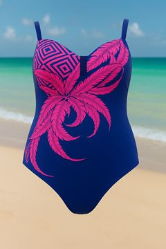 Picture of PLUS SIZE TUMMY CONTROL SWIM SUIT